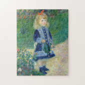 Pierre-Auguste Renoir - Ein Mädchen mit einer Wass Puzzle (Vertikal)