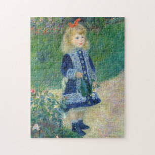 Pierre-Auguste Renoir - Ein Mädchen mit einer Wass Puzzle