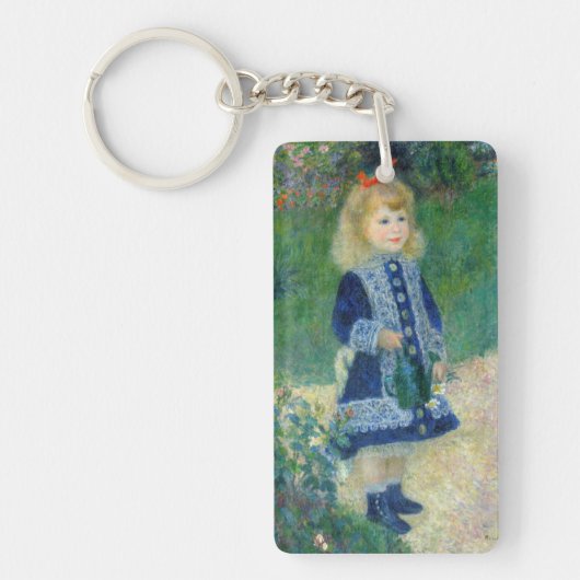 Pierre-Auguste Renoir - Ein Mädchen mit einer Wass Schlüsselanhänger (Vorderseite)