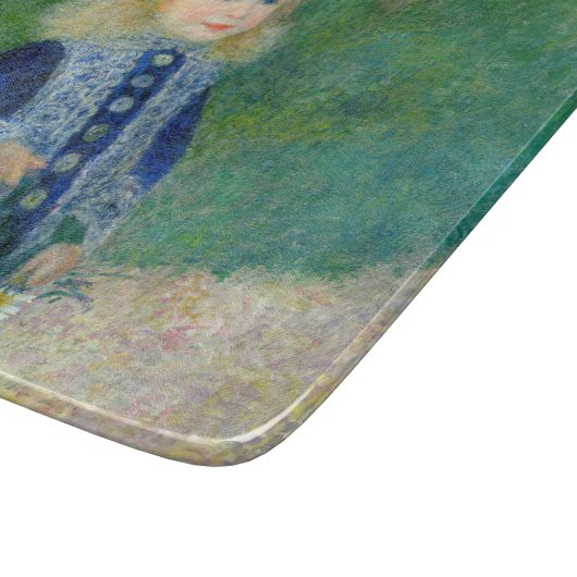 Pierre-Auguste Renoir - Ein Mädchen mit einer Wass Schneidebrett (Ecke)