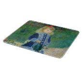 Pierre-Auguste Renoir - Ein Mädchen mit einer Wass Schneidebrett (Ecke)