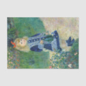 Pierre-Auguste Renoir - Ein Mädchen mit einer Wass Seidenpapier (Vorderseite)