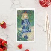 Pierre-Auguste Renoir - Ein Mädchen mit einer Wass Serviette (Beispiel)