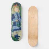 Pierre-Auguste Renoir - Ein Mädchen mit einer Wass Skateboard (Vorderseite)