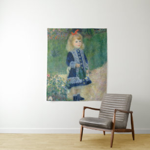 Pierre Auguste Renoir Ein perfektes Wochenende in Wandteppich