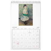 PIERRE AUGUSTE-RENOIR FINE ART CALENDAR KALENDER (Jan 2026)
