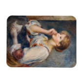 Pierre-Auguste Renoir - Frau mit einem Brief Magnet (Horizontal)