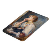 Pierre-Auguste Renoir - Frau mit einem Brief Magnet (Linke Seite)
