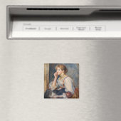 Pierre-Auguste Renoir - Frau mit einem Brief Magnet (In Situ (Geschirrspüler))