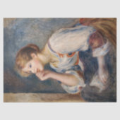 Pierre-Auguste Renoir - Frau mit einem Brief Seidenpapier (Vorderseite)