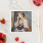 Pierre-Auguste Renoir - Frau mit einem Brief Serviette (Beispiel)