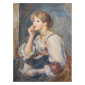 Pierre-Auguste Renoir - Frau mit einem Brief Tischdecke (Vorderseite)