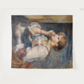 Pierre-Auguste Renoir - Frau mit einem Brief Wandteppich (Vorderseite (Horizontal))