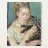 Pierre-Auguste Renoir - Frau mit Katze Planer (Rückseite)