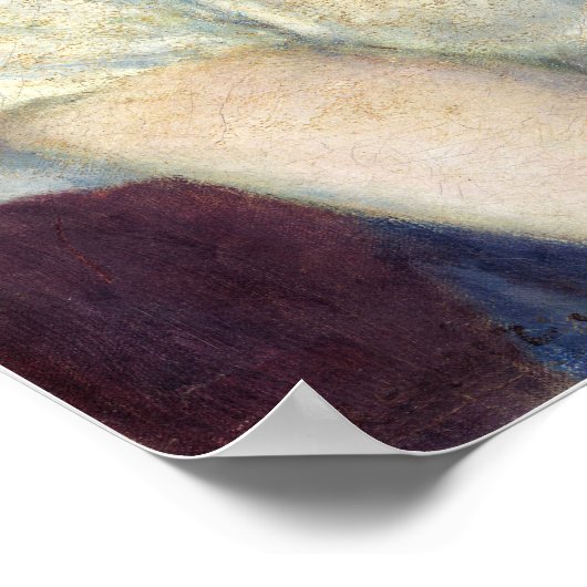 Pierre-Auguste Renoir - Frau mit Katze Poster (Ecke)