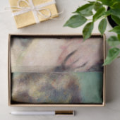 Pierre-Auguste Renoir - Frau mit Katze Seidenpapier (Geschenk)