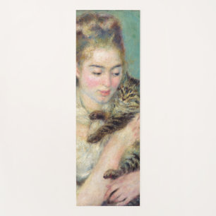 Pierre-Auguste Renoir - Frau mit Katze Yogamatte