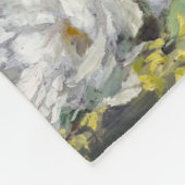Pierre-Auguste Renoir - Frühlingsstrauß Fleecedecke (Ecke)