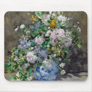Pierre-Auguste Renoir - Frühlingsstrauß Mousepad