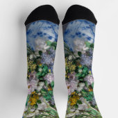 Pierre-Auguste Renoir - Frühlingsstrauß Socken (Oben)