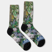 Pierre-Auguste Renoir - Frühlingsstrauß Socken (Rechts)
