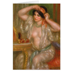 Pierre Auguste Renoir Gabrielle am Spiegel