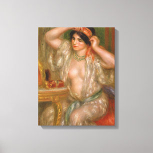 Pierre Auguste Renoir   Gabrielle am Spiegel Leinwanddruck