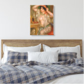 Pierre Auguste Renoir | Gabrielle im Spiegel Leinwanddruck (Insitu (Schlafzimmer))