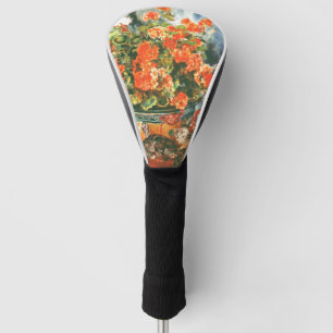 Pierre-Auguste Renoir Geranien und Katzen  Golf Headcover