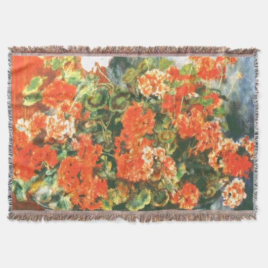 Pierre-Auguste Renoir Geraniums and Cats Decke (Vorderseite)