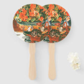 Pierre-Auguste Renoir Geraniums and Cats Fächer (Vorne und Hinten)