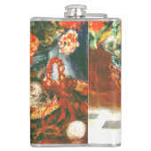 Pierre-Auguste Renoir Geraniums and Cats Flachmann (Rückseite)