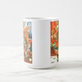 Pierre-Auguste Renoir Geraniums and Cats Kaffeetasse (Mittel)