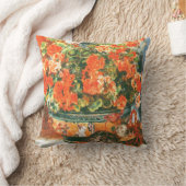 Pierre-Auguste Renoir Geraniums and Cats Kissen (Decke)