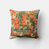 Pierre-Auguste Renoir Geraniums and Cats Kissen (Rückseite)