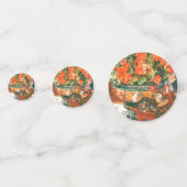 Pierre-Auguste Renoir Geraniums and Cats Konfetti (Rückseiten)