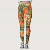 Pierre-Auguste Renoir Geraniums and Cats Leggings (Vorderseite)