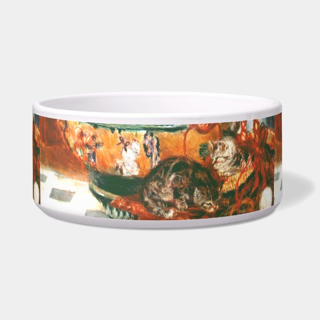 Pierre-Auguste Renoir Geraniums and Cats Napf (Vorderseite)