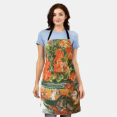 Pierre-Auguste Renoir Geraniums and Cats Schürze (Getragen)