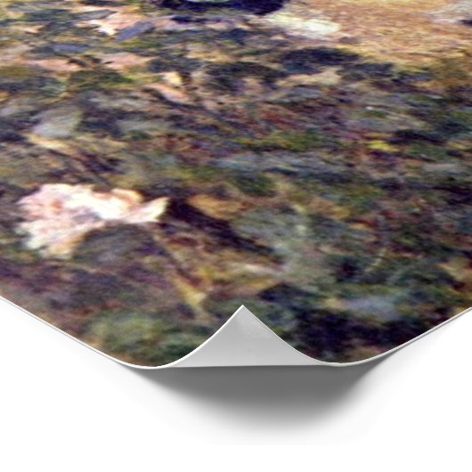 Pierre-Auguste Renoir - Girl with Watering Can Poster (Ecke)