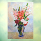 Pierre-Auguste Renoir - Gladioli Fensteraufkleber (Blatt 3)