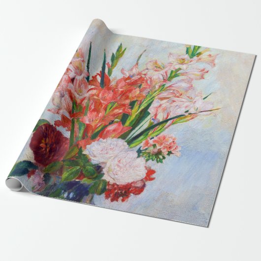 Pierre-Auguste Renoir - Gladioli Geschenkpapier (Ungerollt)