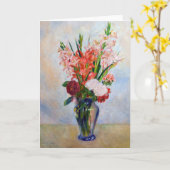Pierre-Auguste Renoir - Gladioli Karte (Gelbe Blume)
