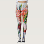 Pierre-Auguste Renoir - Gladioli Leggings (Vorderseite)