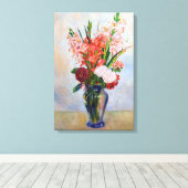 Pierre-Auguste Renoir - Gladioli Leinwanddruck (Insitu (Holzboden))