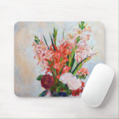 Pierre-Auguste Renoir - Gladioli Mousepad (Mit Mouse)