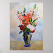 Pierre-Auguste Renoir - Gladioli Poster (Vorne)