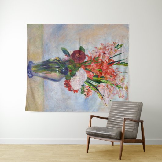 Pierre-Auguste Renoir - Gladioli Wandteppich (Beispiel (Horizontal))
