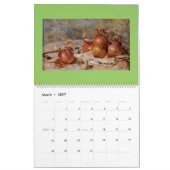 Pierre-Auguste Renoir-Grafik Kalender (Mär 2027)