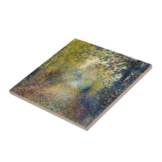 Pierre-Auguste Renoir - Im Wald Fliese (Seite)